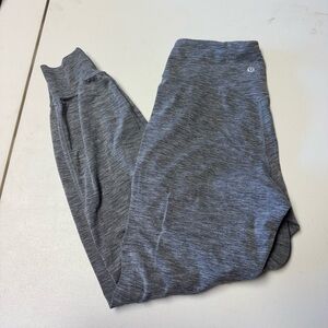 lululemon athletica Women’s Gray Marled Track Pants - size 6